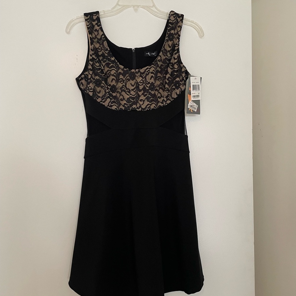 Elegant Black Lace Dress